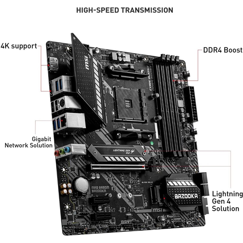 MSI MAG B550M BAZOOKA MSI MAG B550M BAZOOKA