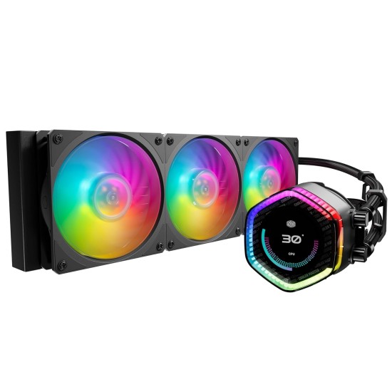 Cooler Master MasterLiquid ION 360 CPU Liquid Cooler - Black