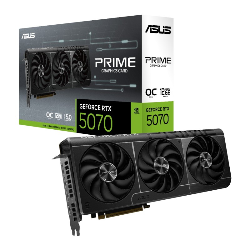 ASUS PRIME RTX 5070 12GB GDDR7 OC Edition ASUS PRIME RTX 5070 12GB GDDR7 OC Edition