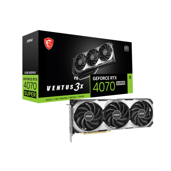 Msi RTX 4070 SUPER 12G VENTUS 3X OC