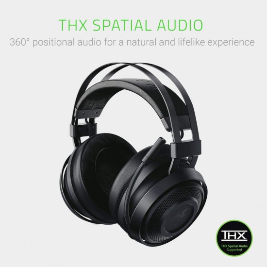 Razer Nari Essential Wireless Gaming Headset - THX Spatial Audio - Quick Mute