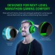 Razer Kraken Tournament Edition THX 7.1 Surround Sound Gaming Headset: Retractable Noise Cancelling Mic - USB DAC - for PC