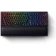 Razer BlackWidow V3 Pro Mechanical Wireless Gaming Keyboard: Yellow Mechanical Switches - Linear & Silent - Chroma RGB Lighting - Doubleshot ABS Keycaps - Transparent Switch Housing - Bluetooth/2.4GHz