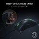 Razer DeathAdder V2 Gaming Mouse: 20K DPI Optical Sensor - Fastest Gaming Mouse Switch - Chroma RGB Lighting - 8 Programmable Buttons - Rubberized Side Grips - Classic Black