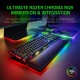 Razer Huntsman Elite Gaming Keyboard: Fastest Keyboard Switches Ever - Linear Optical Switches - Chroma RGB Lighting - Magnetic Plush Wrist Rest - Dedicated Media Keys & Dial - Classic Black