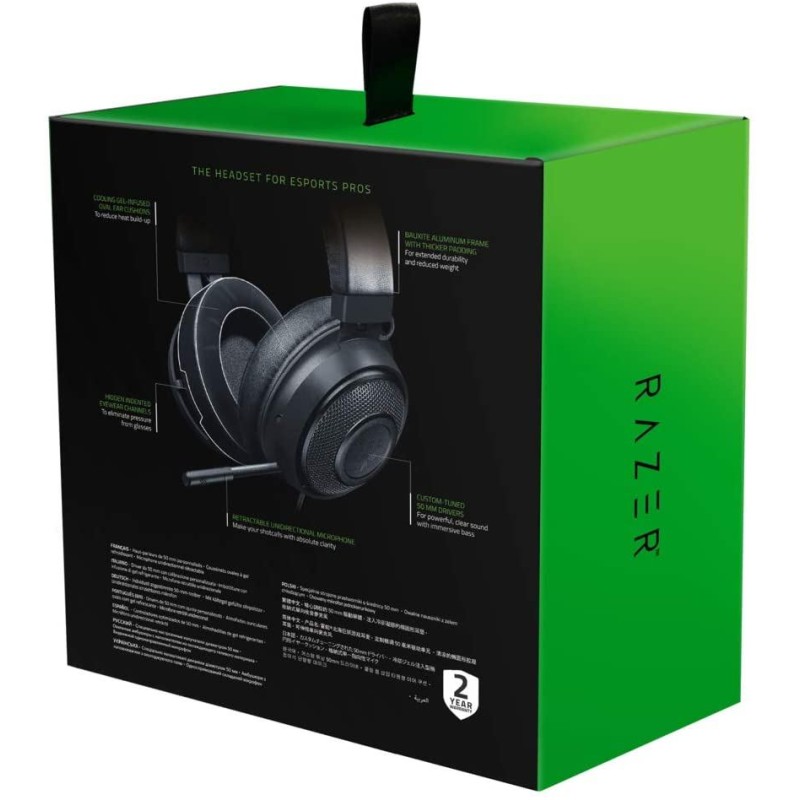 Razer Kraken X 7.1 Virtual Surround Sound Gaming Headset with Cross-Platform Compatibility Razer Kraken X 7.1 Virtual Surround Sound Gaming Headset with Cross-Platform Compatibility