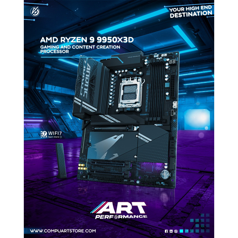 ArtPerformance StreamCore X – Ryzen 9 9950X3D & RTX 5080 ArtPerformance StreamCore X – Ryzen 9 9950X3D & RTX 5080