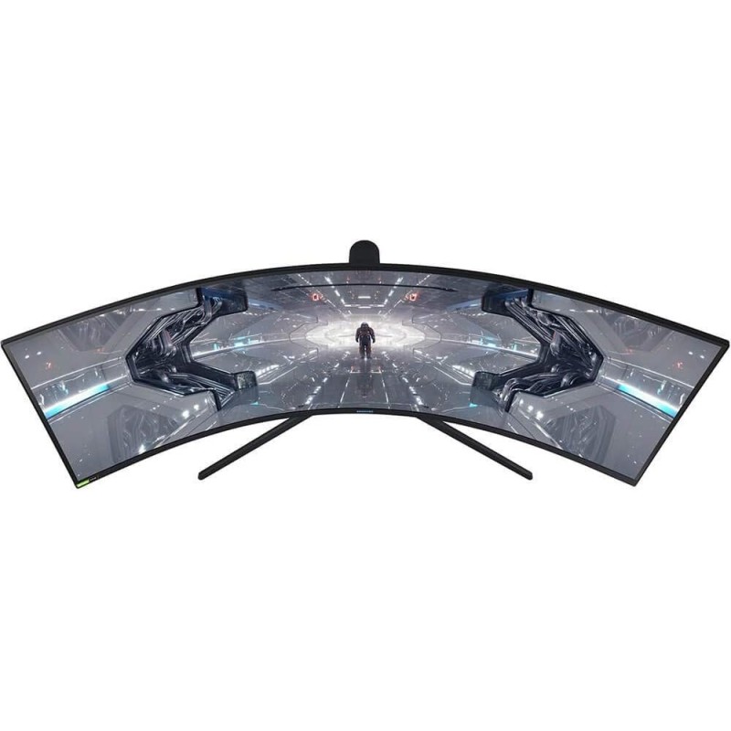 SAMSUNG 49” Odyssey G9 Gaming Monitor, 1000R Curved Screen, QLED, Dual QHD Display, 240Hz, NVIDIA G-SYNC and FreeSync Premium Pro, SAMSUNG 49” Odyssey G9 Gaming Monitor, 1000R Curved Screen, QLED, Dual QHD Display, 240Hz, NVIDIA G-SYNC and FreeSync Premium Pro,