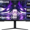 Samsung Odyssey AG320 24" 165Hz, 1ms, IPS Panel, Displayport, HDMI, FullHD Gaming Monitor, Black