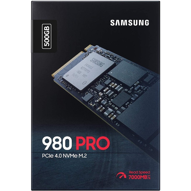 SAMSUNG 980 PRO 500GB PCIe NVMe Gen4 Internal Gaming SSD M.2 SAMSUNG 980 PRO 500GB PCIe NVMe Gen4 Internal Gaming SSD M.2
