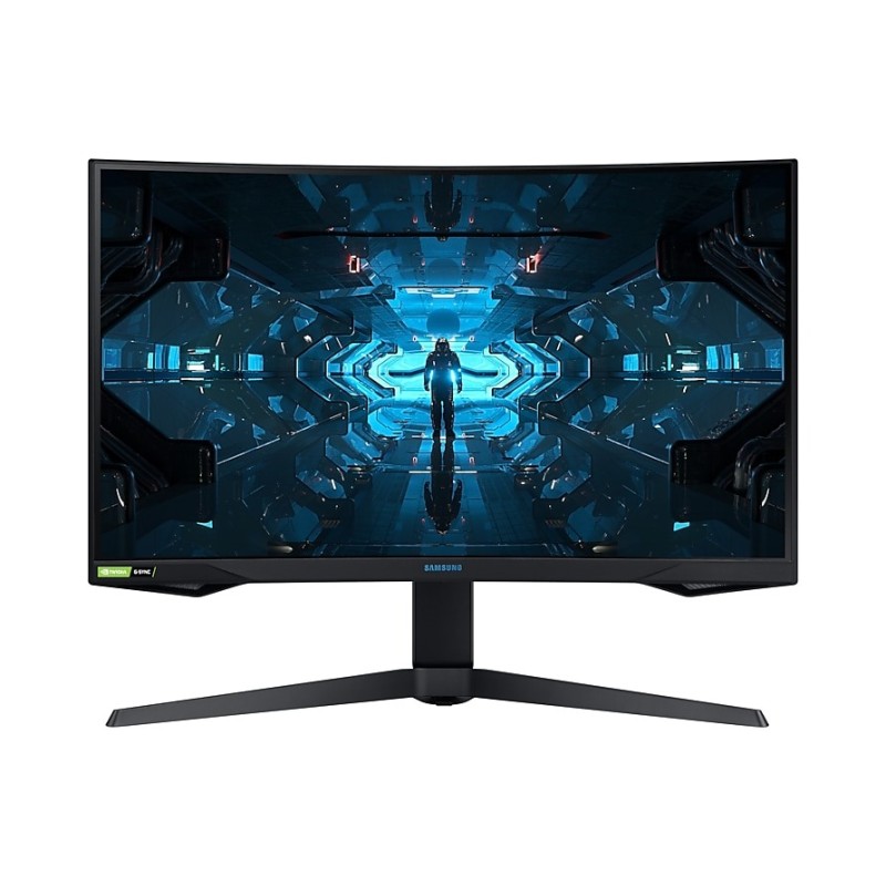 SAMSUNG Odyssey G7 Series 27-Inch WQHD (2560x1440) Gaming Monitor, 240Hz, Curved, 1ms, HDMI, G-Sync, FreeSync Premium Pro (LC27G75TQSNXZA)