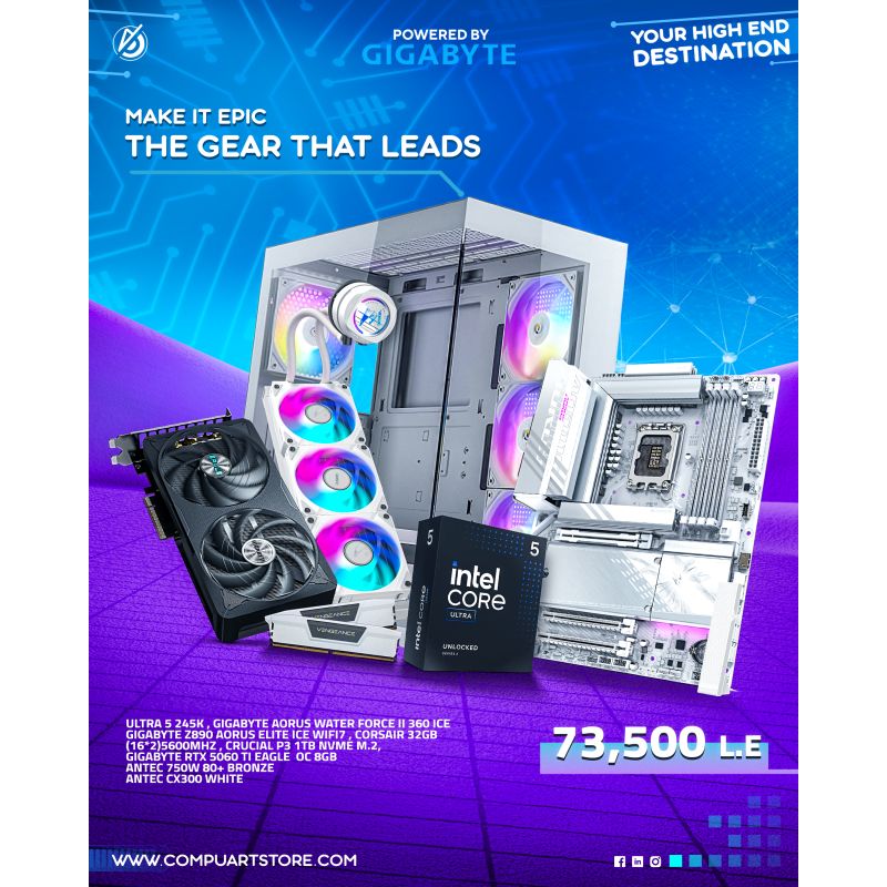 MAKE IT EPIC, ULTRA 5 RTX 5060TI 8GB MAKE IT EPIC, ULTRA 5 RTX 5060TI 8GB