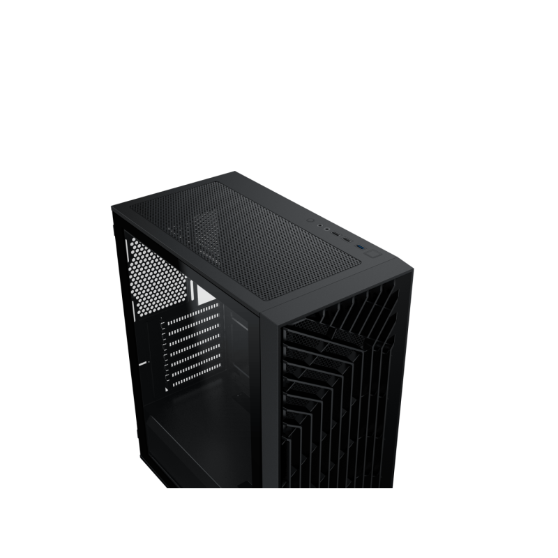 XIGMATEK LUX G Black PC Case - 4 Pre-installed ARGB Fans XIGMATEK LUX G Black PC Case - 4 Pre-installed ARGB Fans