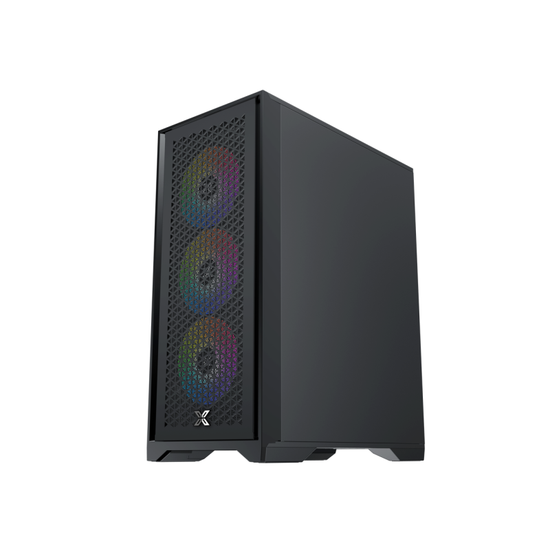 XIGMATEK LUX S Black Mesh PC Case - 4 ARGB Fan XIGMATEK LUX S Black Mesh PC Case - 4 ARGB Fan