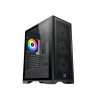 XIGMATEK LUX S Black Mesh PC Case - 4 ARGB Fan XIGMATEK LUX S Black Mesh PC Case - 4 ARGB Fan