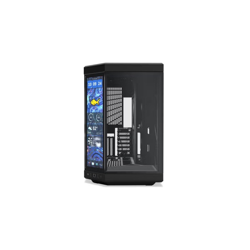 HYTE Y70 touch infinite with 2.5k IPS Panal with Gen 4.0 Riser Cable Black HYTE Y70 touch infinite with 2.5k IPS Panal with Gen 4.0 Riser Cable Black