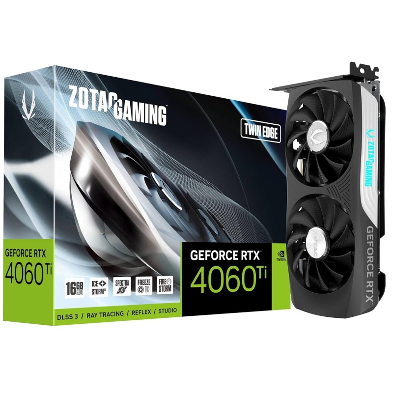 Zotac GeForce RTX 4060 Ti 16GB Twin Edge Zotac GeForce RTX 4060 Ti 16GB Twin Edge
