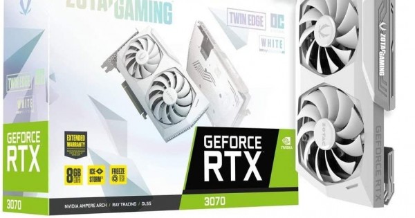 ZOTAC GAMING GeForce RTX 3070 White Twin Edge OC