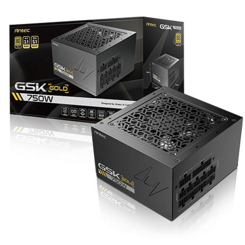 Antec GSK GSK750 750W 80+ Gold Full Modular ATX3.1