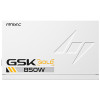Antec GSK GSK850 850W 80+ Gold Full Modular ATX3.1 White Antec GSK GSK850 850W 80+ Gold Full Modular ATX3.1 White