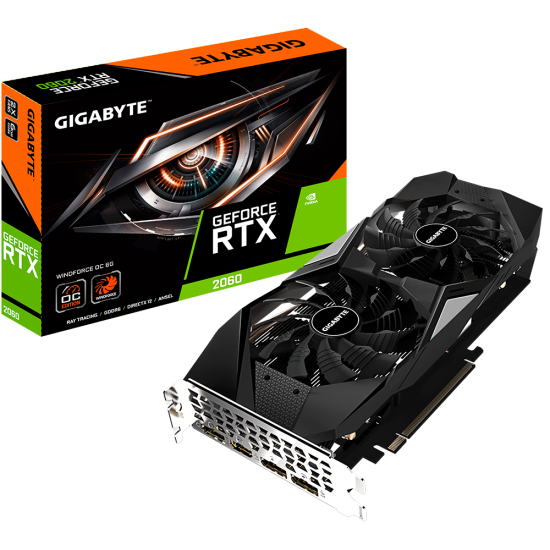 GIGABYTE RTX 2060 6GB 192-Bit GDDR6