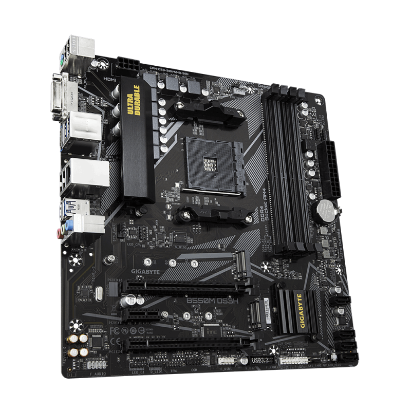 GIGABYTE B550M DS3H GIGABYTE B550M DS3H