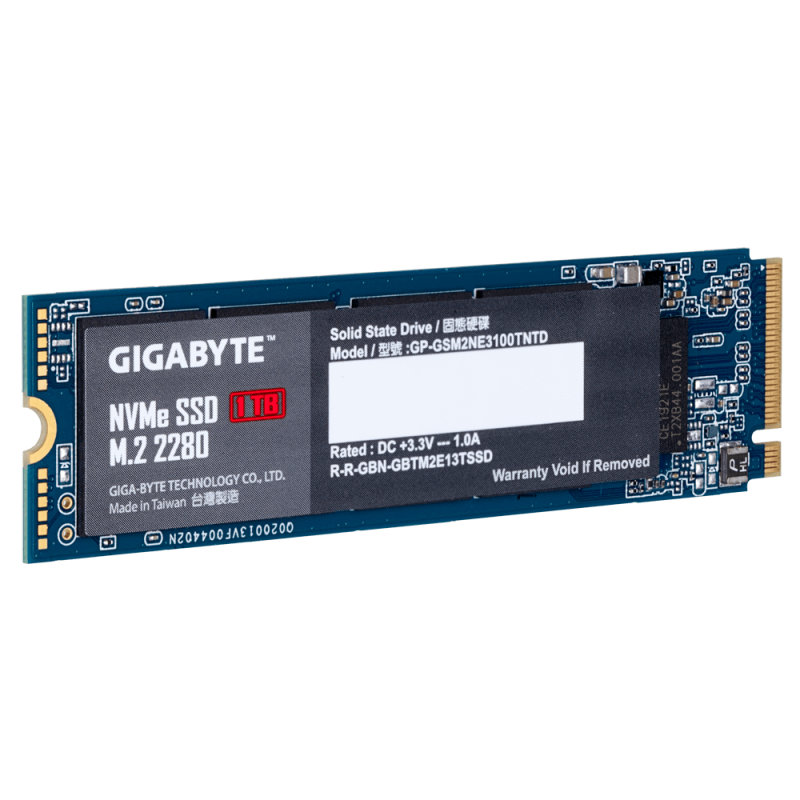 GIGABYTE NVMe SSD 1TB GIGABYTE NVMe SSD 1TB