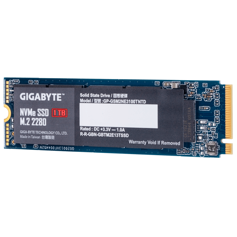 GIGABYTE NVMe SSD 1TB GIGABYTE NVMe SSD 1TB