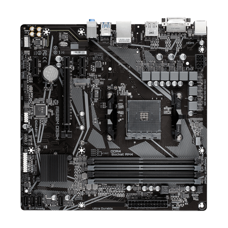 Gigabyte A520M DS3H Gigabyte A520M DS3H