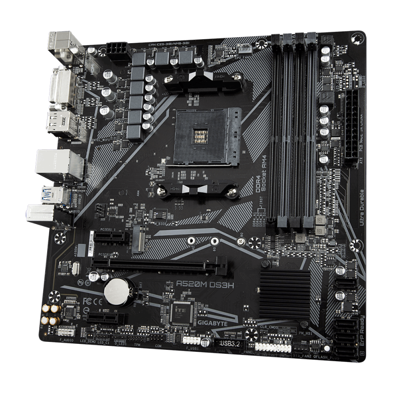 Gigabyte A520M DS3H Gigabyte A520M DS3H