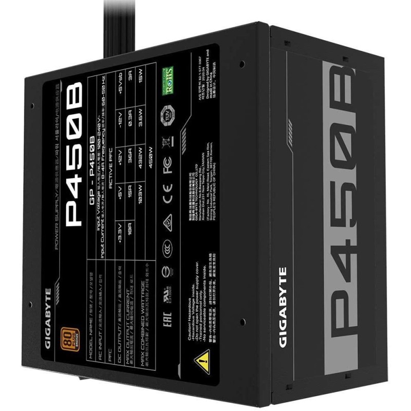 Gigabyte GP-P450B 450W 80 PlusB Gigabyte GP-P450B 450W 80 PlusB