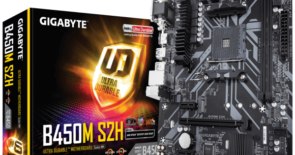 Motherboard gigabyte b450m online s2h