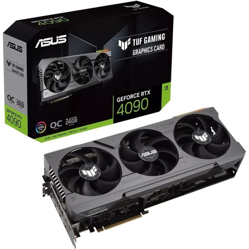 ASUS TUF RTX 4090 OC Edition 24GB GDDR6X ASUS TUF RTX 4090 OC Edition 24GB GDDR6X