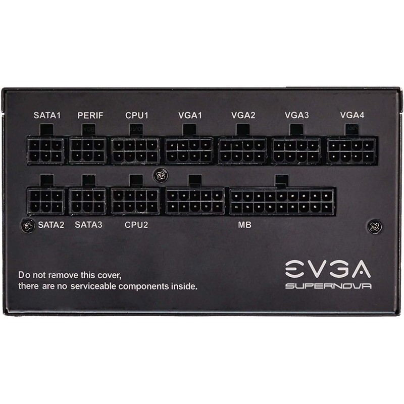 EVGA SuperNOVA 1000 G5, 80 Plus Gold 1000W, Fully Modular, ECO Mode with Fdb Fan, 10 Year Warranty, Compact 150mm Size EVGA SuperNOVA 1000 G5, 80 Plus Gold 1000W, Fully Modular, ECO Mode with Fdb Fan, 10 Year Warranty, Compact 150mm Size