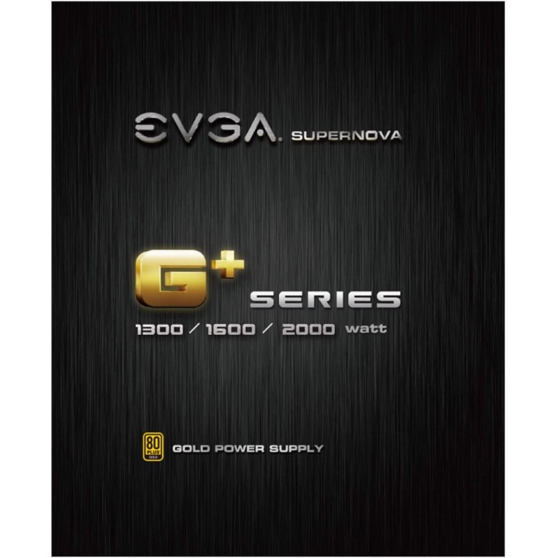 EVGA Supernova 1600 G Plus, 80 Plus Gold 1600W, Fully Modular EVGA Supernova 1600 G Plus, 80 Plus Gold 1600W, Fully Modular