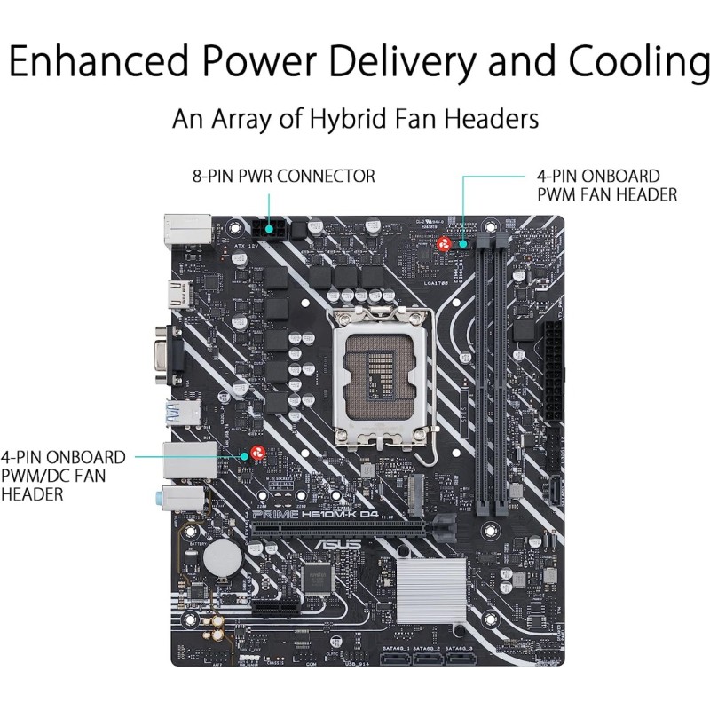 ASUS Prime H610M-K D4 ASUS Prime H610M-K D4