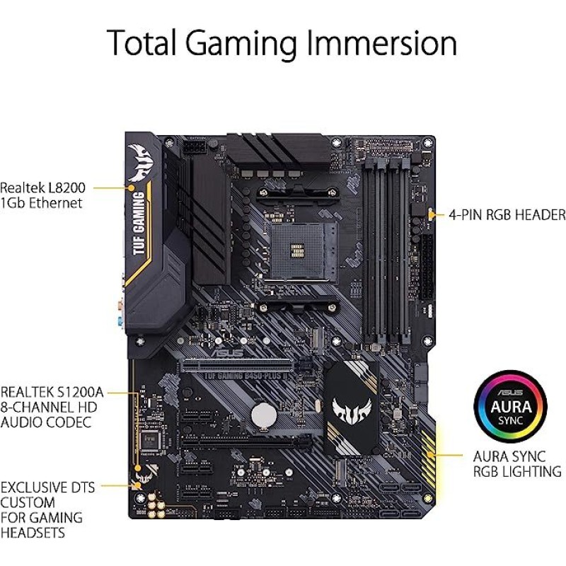 ASUS TUF Gaming B450-PLUS II ASUS TUF Gaming B450-PLUS II