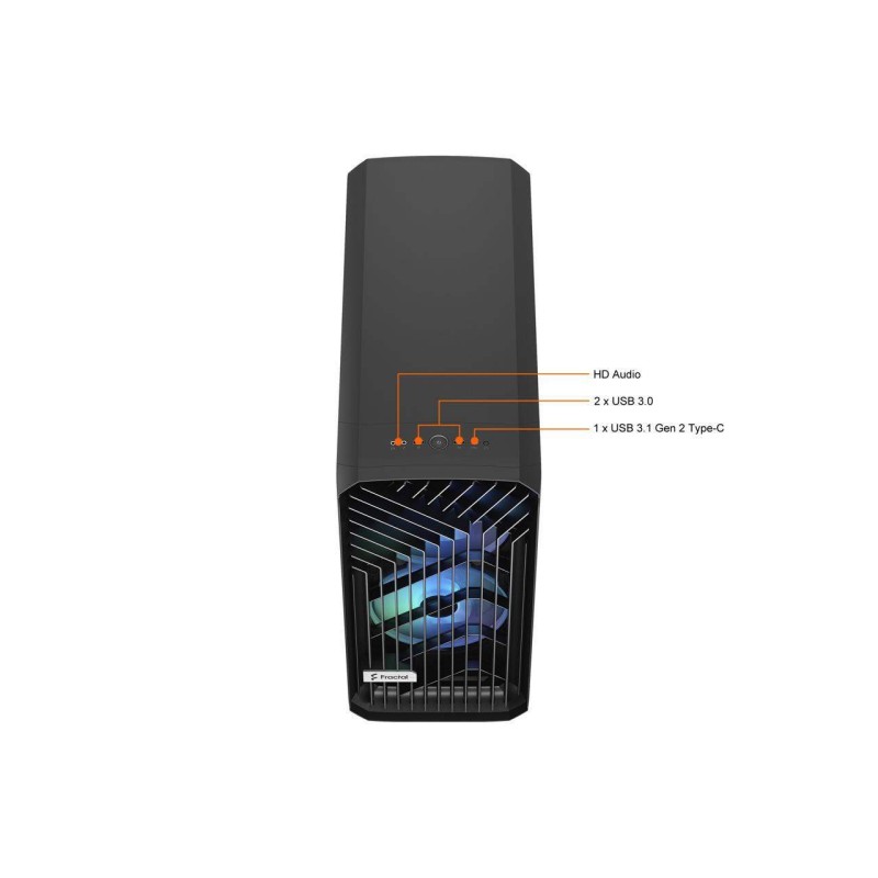 Fractal Torrent RGB Black TG Light Tint Fractal Torrent RGB Black TG Light Tint