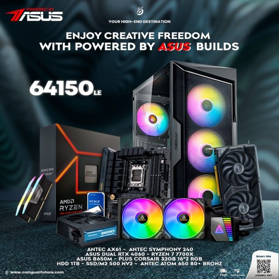 Unlock the Power of creativity with powered by asus builds