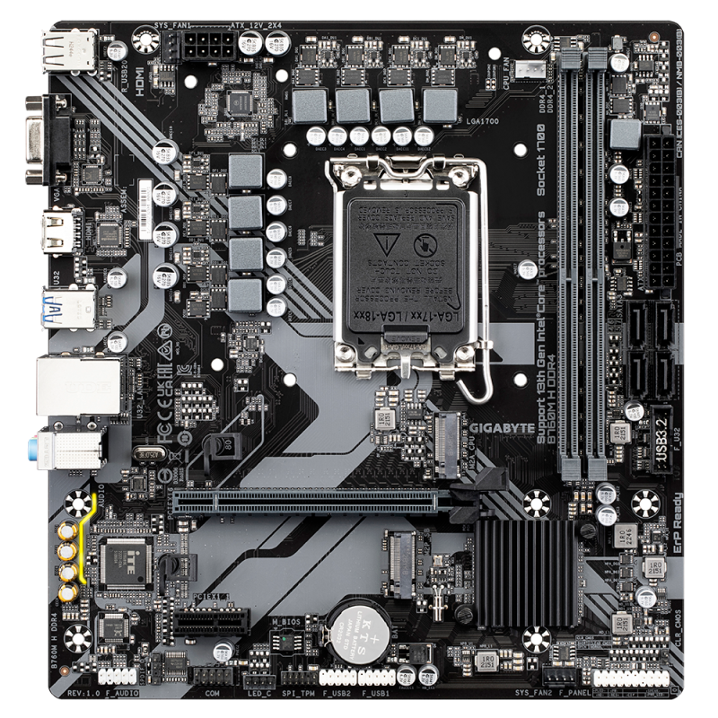 GIGABYTE B760M H DDR4 (rev. 1.0)