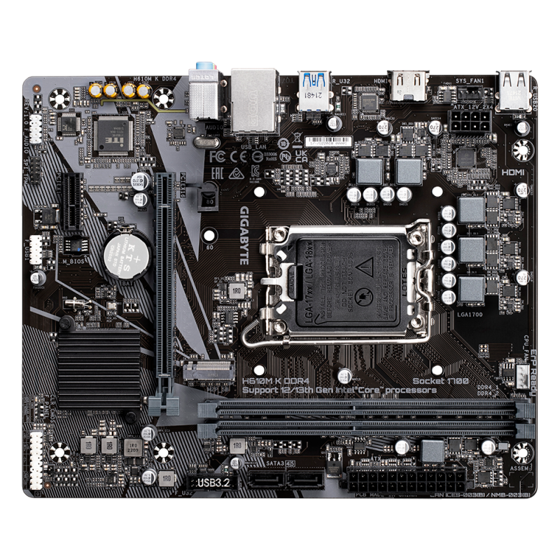 Gigabyte H610M-K DDR4