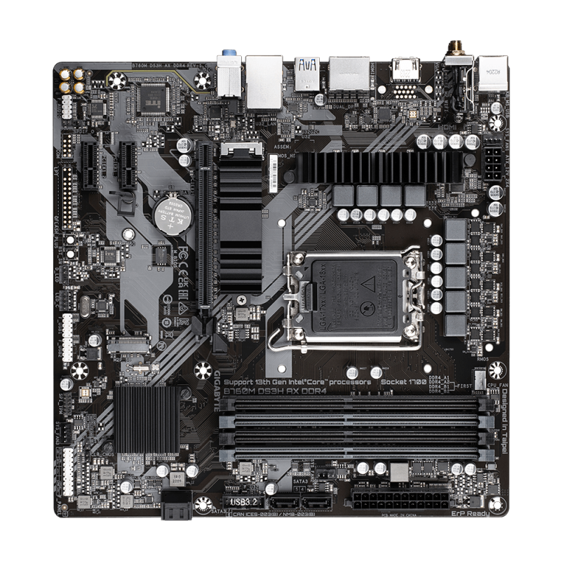 GIGABYTE B760M DS3H AX DDR4 (rev. 1.x)