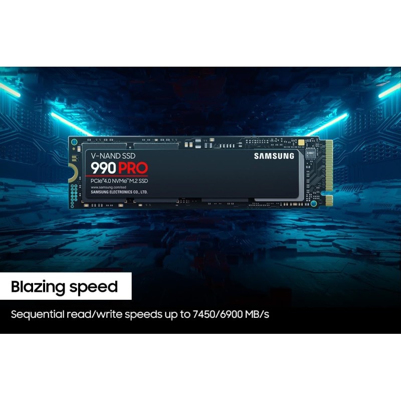 Samsung 990 PRO 1TB PCIe Gen4. X4 NVMe Samsung 990 PRO 1TB PCIe Gen4. X4 NVMe