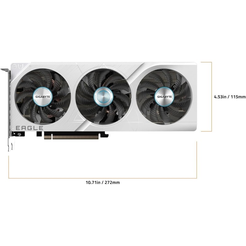 GIGABYTE GeForce RTX 4060 Ti Eagle OC ICE 8GB GIGABYTE GeForce RTX 4060 Ti Eagle OC ICE 8GB