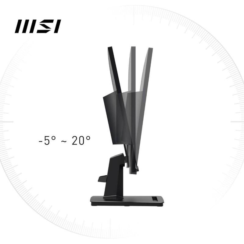 MSI Pro MP251 24.5" IPS 1920 x 1080 (FHD), 100Hz, Adaptive Sync, HDMI, VGA Port, VESA Mount, Tilt, Speaker, 1 ms, Black MSI Pro MP251 24.5" IPS 1920 x 1080 (FHD), 100Hz, Adaptive Sync, HDMI, VGA Port, VESA Mount, Tilt, Speaker, 1 ms, Black