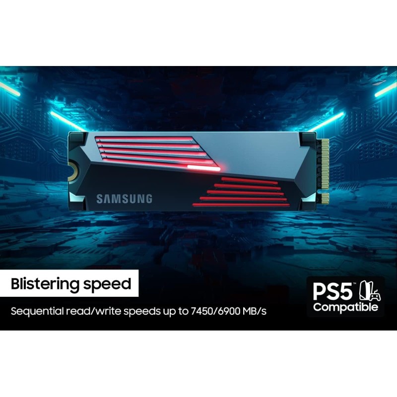 Samsung 990 PRO M2 NVME 1TB with Heatsink Samsung 990 PRO M2 NVME 1TB with Heatsink