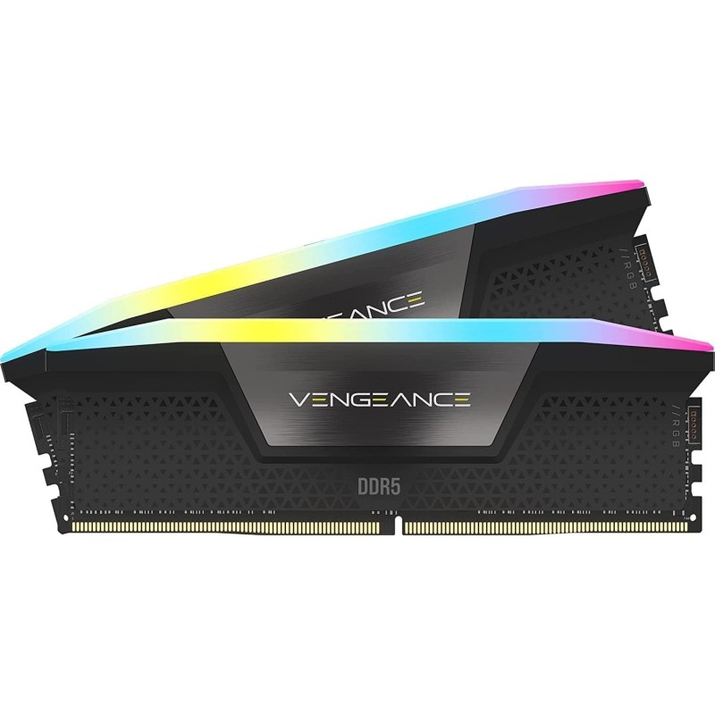 Corsair VENGEANCE RGB DDR5 RAM 32GB (2x16GB) 6000MHz CL36 Corsair VENGEANCE RGB DDR5 RAM 32GB (2x16GB) 6000MHz CL36