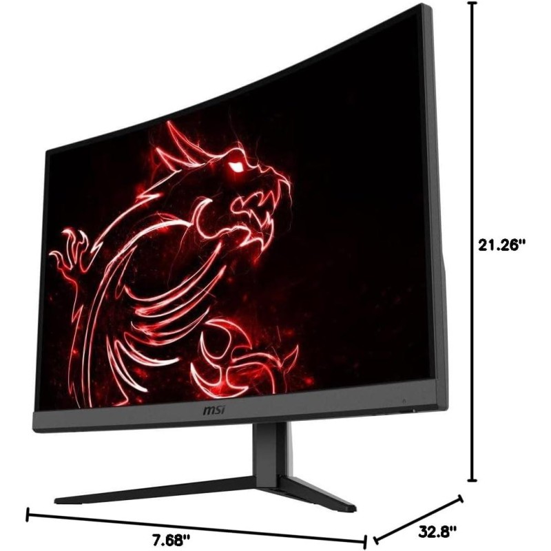 MSI Optix G32CQ4 E2 QHD 1500R Curvature 16:9 Aspect Ratio Non-Glare Super Narrow Bezel 1ms 2560 x 1440 170Hz MSI Optix G32CQ4 E2 QHD 1500R Curvature 16:9 Aspect Ratio Non-Glare Super Narrow Bezel 1ms 2560 x 1440 170Hz