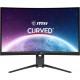 MSI MAG275CQRF QD, 27" Gaming Monitor, 2560 x 1440 (QHD) Rapid VA with Quantum Dot, 1 ms, 170Hz, FreeSync Premium, HDR Ready, 1000R, HDMI, DisplayPort, Tilt and Height Adjustable.,Black