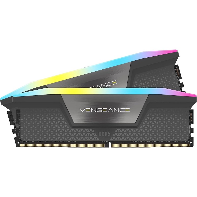 Corsair VENGEANCE RGB 64GB (2x32GB) DDR5 5600MT/s CL36 Corsair VENGEANCE RGB 64GB (2x32GB) DDR5 5600MT/s CL36